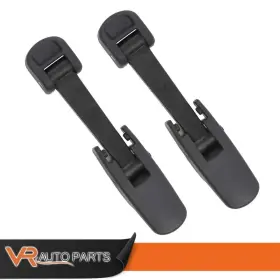 Zp-02etd0004zbk Vr Auto Parts Hood Lock Latch 15097841 Black 2x Fit For 2003-09 Hummer H2 Chevy Kodiak Gmc