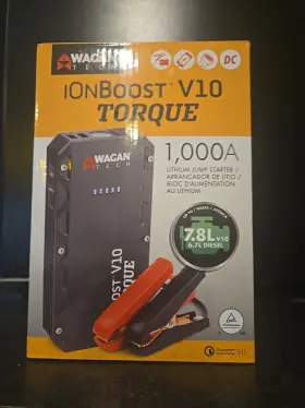 M-wag7507 Wagan Corp Tech Ionboost V10 Torque Lithium Jump Starter 1000a