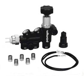 Wilwood 260-11179 Proportioning Valve - Knob Adjust Fits 3/8-24 If Combo With Switch