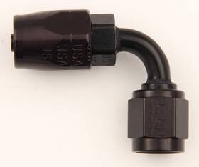 Xrp 109004bb Size 4 Black 90 Degree Hose End