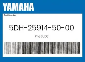 5dh-25914-50-00 Yamaha Genuine Pin Slide -