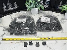 Yazaki 7123-7434-40 200 Qty Bulk Lot- 4-pin Male Connector Terminals 10103 New