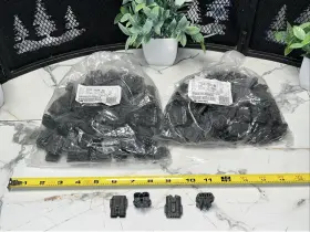 7123-7434-40 Yazaki 200 Qty Bulk Lot- 4-pin Male Connector Terminals 10103 New