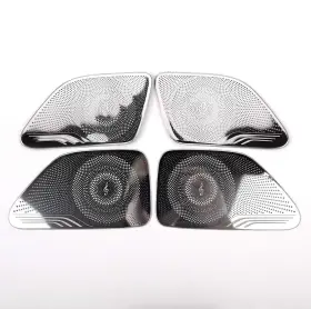 Yw-oc03163 Yiwang Stainless Steel Car Door Speaker Cover Trim For Mercedes Benz W222 S Silver