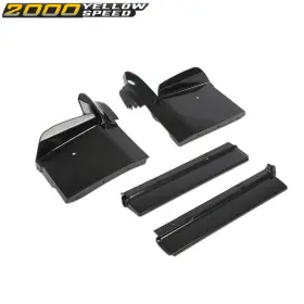 Ylw237891 Ylwspeed2000 Fit For 1979-1985 Cadillac Eldorado Front Bumper Fillers Black 4 Pcs/set