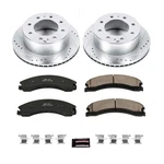 Power Stop K6993 High Performance Brake Upgrade Kit Cross-drilled And Slotted New. Price: $426.78.
