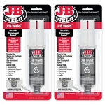 J-b Weld Original Steel Reinforced Epoxy Syringe, High Strength, 2 Pack, Dark New. Price: $26.99.