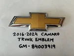 2018-2024 Gm/chevrolet Deck Lid Emblem 23358106 84003919 Used. Price: $10.99.