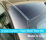 2PCS Flexible Carbon Fiber Roof Trim Molding Kit For Chrysler 2005-2021 Vehicle New. Price: $47.47.