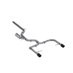 Mbrp T304 Ss 3" Cat-back Dual Split Rear Exit Cf Tips Fits 19-21 Vw Jetta Gli New. Price: $904.99.