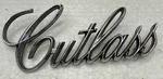 Pair 1970S Cutlass Script Emblem 408954 Chrome Oldsmobile Gm Original Oem Used. Price: $27.50.