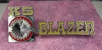 1975-80 76 77 78 79 Metal Chevrolet Chevy K5 Blazer Emblem Oem Gm 349697 Nice Used. Price: $42.00.