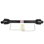 Pto Driveshaft For Tractor 1-3/8" Spline/round Ends 39-55" Black New. Price: $79.62.