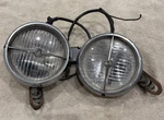 Vintage 1965-1968 Mustang Gt Fog Lights SAE-F-65MG Used. Price: $170.00.
