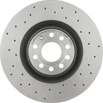 Disc Brake Rotor-premium Xtra Cross Drilled Uv Coated Brembo 09.C892.1X New. Price: $275.45.