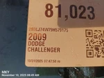 Engine Cover Oem 2008 Dodge Challenge 5037534ABC Used. Price: $171.00.