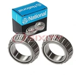 2 Pc National Rear Axle Differential Bearings For 1965-1990 Jeep Wagoneer Aw New. Price: $48.37.