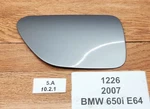 04-10 Oem Bmw E63 E64 Rear Fuel Gas Tank Flap Filler Lid Cover Cap Silver A08 Used. Price: $39.95.