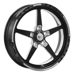 Weld Racing Alumastar 2.0 Front 88B-1704274 X 4.5IN Black Drag Wheels New. Price: $934.61.