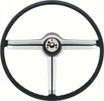 New Steering Wheel And Shroud Black Brushed Chrome Amd Fits Nova X459-3568-1BLK. Price: $460.26.