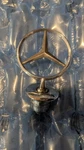 Vintage Mercedes-benz Hood Ornament Mounted Star Silver Oem W/base A2969FRIEFI5 Used. Price: $15.29.