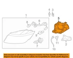 Gm Oem 05-10 COBALT,G5 Front Lamps Headlamp Components-mount Bracket 16532519 New. Price: $55.16.