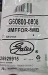 Gates Hydraulic Coupling / Adapter G60800-0808 8MFFOR-8MB S5 New. Price: $19.99.