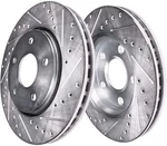 302MM Rear Drilled Slotted Disc Brake Rotors 2007-2010 Ford Edge Lincoln Mkx New. Price: $96.95.