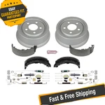 Power Stop KOE15300DK 1-CLICK Daily Driver Rear Drum And Shoe Kit New. Price: $276.98.