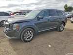 Left Gry Front Door Assembly Oem 20-22 Kia Telluride Used. Price: $600.00.