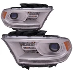 Headlight For Dodge Durango 2014-2015 Lamp With CH2502257 CH2503257 Halogen Drl New. Price: $377.34.