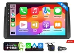 Eonon E46X7A 9"ANDROID Auto 14 Car Play Stereo Radio Gps System Wifi For Bmw New. Price: $194.41.