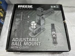 Reese Tactical 2" Ball Adjustable Mount W/ Clevis Trailer Hitch - New!!!. Price: $99.00.