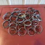 Vintage Large Double Band Screw Type Hose Clamp Lot (38) Nors Chevy Ford Packard New. Price: $24.99.