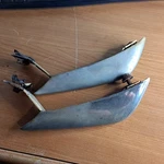 1965 1966 Ford Mustang Bumper Guards Pair L&r Oem Used. Price: $39.99.
