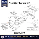 Genuine Front View Camera Unit 99250L1600 For Hyundai Sonata New. Price: $214.00.