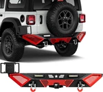 Rear Bumper Compatible With 2018 2024 Jp Wrangler Jl/jlu, Off-road Rock Crawle New. Price: $422.99.