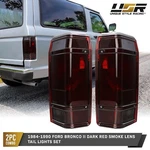 Red Smoke Rear Tail Lights Lamps Left+right Set 84-90 Ford Bronco Ii 2 Suv New. Price: $69.95.