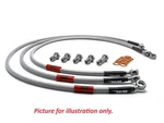 Kawasaki ZL1000A1 Eliminator 1987-1990 Wezmoto Standard Braided Brake Lines New. Price: $156.02.