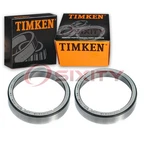 2 Timken Rear Differential Races For 1984-1998 Jeep Cherokee Driveline Hc New. Price: $44.36.