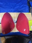 New Jdm Subaru Wrx S4 Vbh Sti Door Mirror Covers Cherry Red Genuine Oem. Price: $150.00.