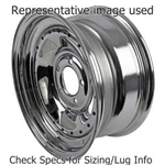 U.s. Wheel 26-5734P Rim Series Chrome Blade 15X7 Size Each New. Price: $219.31.