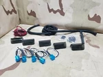 Blue Smoked Lund Upgrade Kit! Includes New Lenses + Wiring. Price: $99.97.