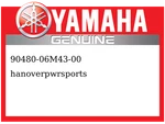 Yamaha Oem Part 90480-06M43-00 Grommet New. Price: $7.49.