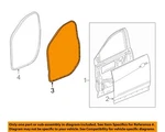Gm Oem 18-23 Traverse Front Door Components-surround W'strip 84222076 New. Price: $71.13.