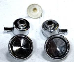 1967-1968 Mustang Cougar Radio Knob Set Non-console Excellent Condition Used. Price: $85.00.