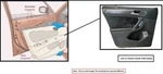 Left Blk Front Door Trim Panel Oem 2020 Lincoln Nautilus Used. Price: $175.00.