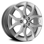 For Hyundai Tiburon 07-08 Alloy Factory Wheel 5 Y-spoke Silver 17X7 Used. Price: $289.23.