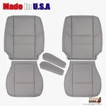 2001-2007 For Toyota Sequoia Genuine Leather Front Replacement Seat Covers Gray New. Price: $51.99.