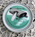 Vintage Empty Qualco Muffler Weld Cool Advertising Tin 4 Oz. Fanwood, Nj Used. Price: $19.80.